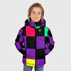 Куртка зимняя для мальчика FIRM прямо из 80х, цвет: 3D-черный — фото 2