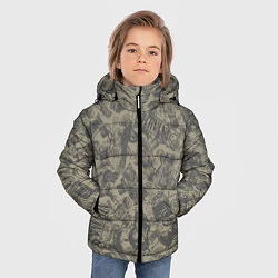 Куртка зимняя для мальчика Nirvana style, цвет: 3D-черный — фото 2