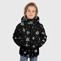 Куртка зимняя для мальчика Astro emblem pattern, цвет: 3D-черный — фото 2