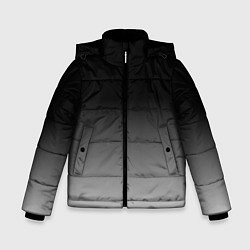 Куртка зимняя для мальчика От черного к белому, цвет: 3D-красный