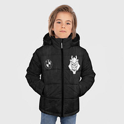 Куртка зимняя для мальчика G2 Uniform concept, цвет: 3D-светло-серый — фото 2