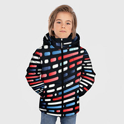 Куртка зимняя для мальчика Vanguard neon pattern, цвет: 3D-красный — фото 2