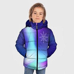Куртка зимняя для мальчика Dark Souls northern cold, цвет: 3D-черный — фото 2