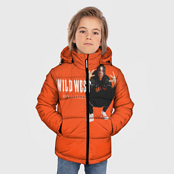 Куртка зимняя для мальчика Central Cee UK Drill, цвет: 3D-красный — фото 2