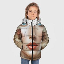 Куртка зимняя для мальчика Светолика, цвет: 3D-светло-серый — фото 2