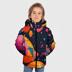 Куртка зимняя для мальчика Море шаров, цвет: 3D-красный — фото 2