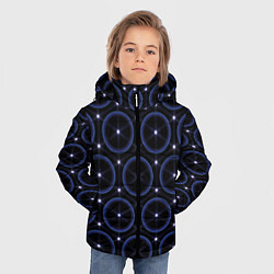 Куртка зимняя для мальчика Ясна3 - Круги, цвет: 3D-красный — фото 2