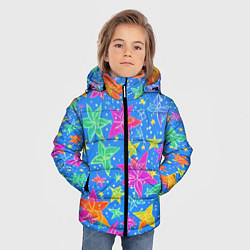 Куртка зимняя для мальчика Морские мотивы, цвет: 3D-черный — фото 2