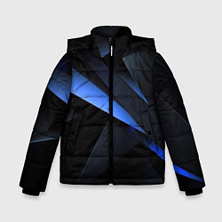 Куртка зимняя для мальчика Black blue, цвет: 3D-красный