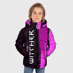 Куртка зимняя для мальчика The Witcher pro gaming: по-вертикали, цвет: 3D-черный — фото 2