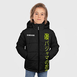 Куртка зимняя для мальчика NIP Asian, цвет: 3D-черный — фото 2