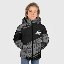Куртка зимняя для мальчика Форма Team Secret, цвет: 3D-светло-серый — фото 2