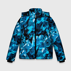 Зимняя куртка для мальчика Кристаллическая текстура