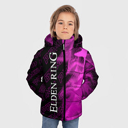 Куртка зимняя для мальчика Elden Ring pro gaming: по-вертикали, цвет: 3D-черный — фото 2