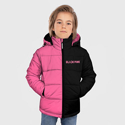 Куртка зимняя для мальчика Blackpink- двойной, цвет: 3D-красный — фото 2