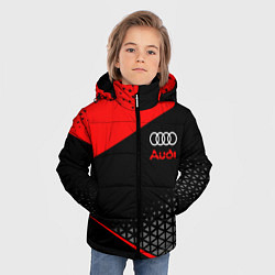 Куртка зимняя для мальчика Ауди - sportwear, цвет: 3D-красный — фото 2