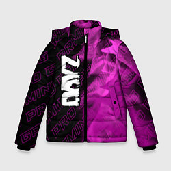 Куртка зимняя для мальчика DayZ pro gaming: по-вертикали, цвет: 3D-черный