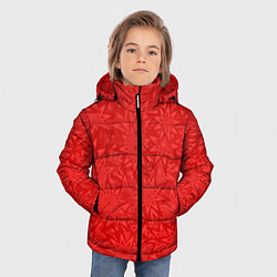Куртка зимняя для мальчика Энергия сила, цвет: 3D-черный — фото 2