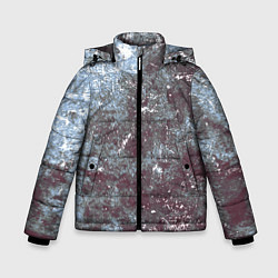 Зимняя куртка для мальчика Текстура - Bluish rupture