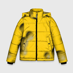 Куртка зимняя для мальчика Сырная плоскость, цвет: 3D-красный
