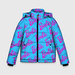 Куртка зимняя для мальчика Barbie pattern, цвет: 3D-светло-серый