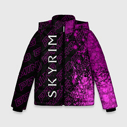 Зимняя куртка для мальчика Skyrim pro gaming: по-вертикали
