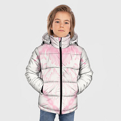 Куртка зимняя для мальчика Сердце на цепях, цвет: 3D-черный — фото 2