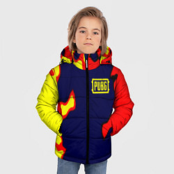Куртка зимняя для мальчика Pubg military game, цвет: 3D-черный — фото 2