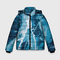 Куртка зимняя для мальчика Холодная эстетика, цвет: 3D-красный