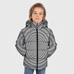 Куртка зимняя для мальчика Optical illusion, цвет: 3D-красный — фото 2