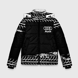 Куртка зимняя для мальчика Audi sportcolor, цвет: 3D-черный