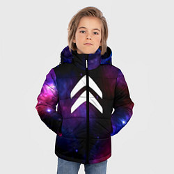 Куртка зимняя для мальчика Citroen space, цвет: 3D-черный — фото 2
