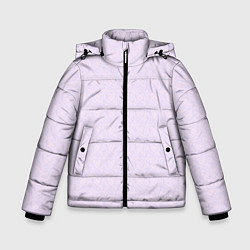 Куртка зимняя для мальчика Бледный паттерн контуров сердец, цвет: 3D-красный