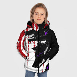 Куртка зимняя для мальчика Стая на охоте, цвет: 3D-красный — фото 2