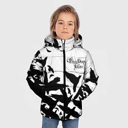 Куртка зимняя для мальчика Three Days Grace вороны бенд, цвет: 3D-черный — фото 2