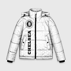 Куртка зимняя для мальчика Chelsea sport на светлом фоне по-вертикали, цвет: 3D-черный