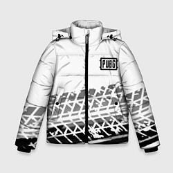Куртка зимняя для мальчика PUBG online game, цвет: 3D-красный