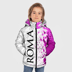 Куртка зимняя для мальчика Roma pro football по-вертикали, цвет: 3D-черный — фото 2