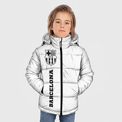 Куртка зимняя для мальчика Barcelona sport на светлом фоне по-вертикали, цвет: 3D-черный — фото 2