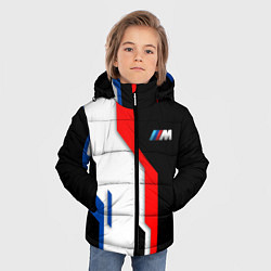 Куртка зимняя для мальчика BMW - униформа, цвет: 3D-черный — фото 2