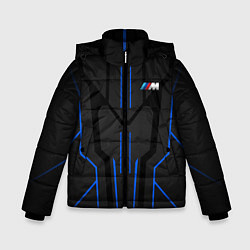 Куртка зимняя для мальчика Синяя броня - M-power, цвет: 3D-светло-серый