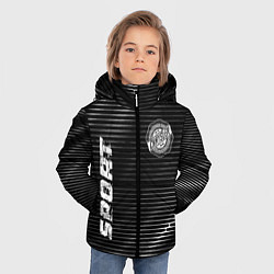 Куртка зимняя для мальчика Chrysler sport metal, цвет: 3D-черный — фото 2