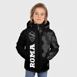 Куртка зимняя для мальчика Roma sport на темном фоне по-вертикали, цвет: 3D-черный — фото 2