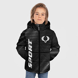 Куртка зимняя для мальчика SsangYong sport metal, цвет: 3D-черный — фото 2