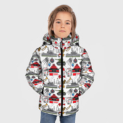 Куртка зимняя для мальчика CCCP, цвет: 3D-красный — фото 2