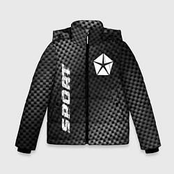 Куртка зимняя для мальчика Jeep sport carbon, цвет: 3D-черный