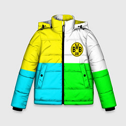 Куртка зимняя для мальчика Borussia color cport, цвет: 3D-красный