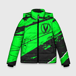 Куртка зимняя для мальчика Changan sport green, цвет: 3D-черный