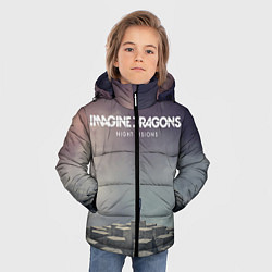 Куртка зимняя для мальчика Imagine Dragons: Night Visions, цвет: 3D-черный — фото 2