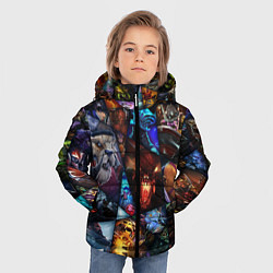 Куртка зимняя для мальчика Dota 2: All Pick, цвет: 3D-черный — фото 2